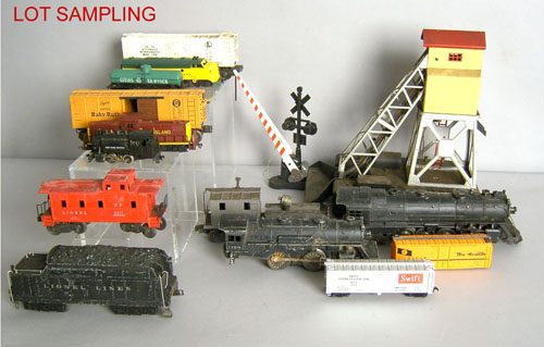 Appraisal: Large group of model trains and accessories mostly Lionel to