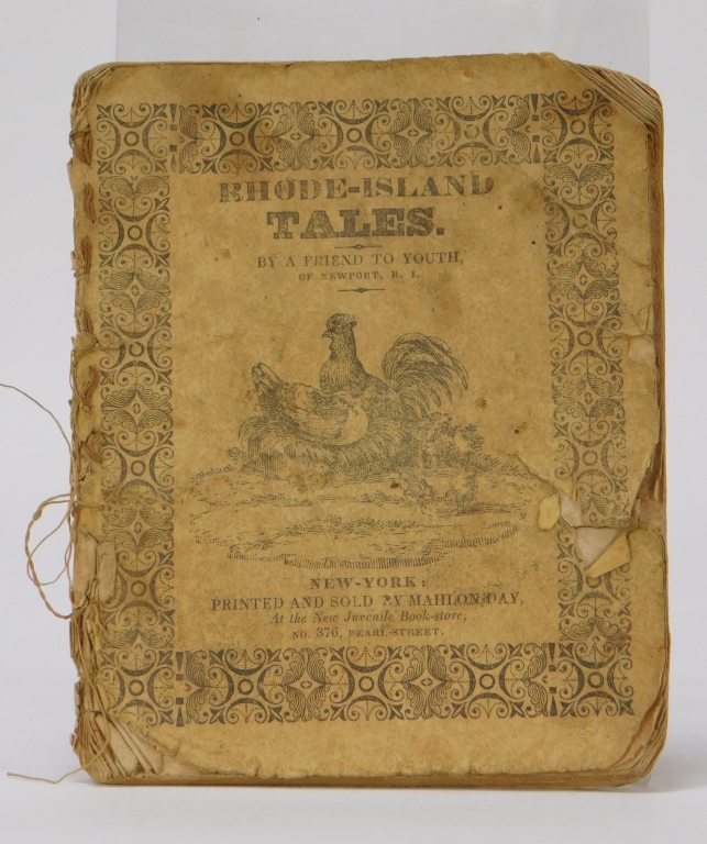 Appraisal: RHODE ISLAND TALES ILLUSTRATED CHAP BOOK New York Rhode-Island Tales