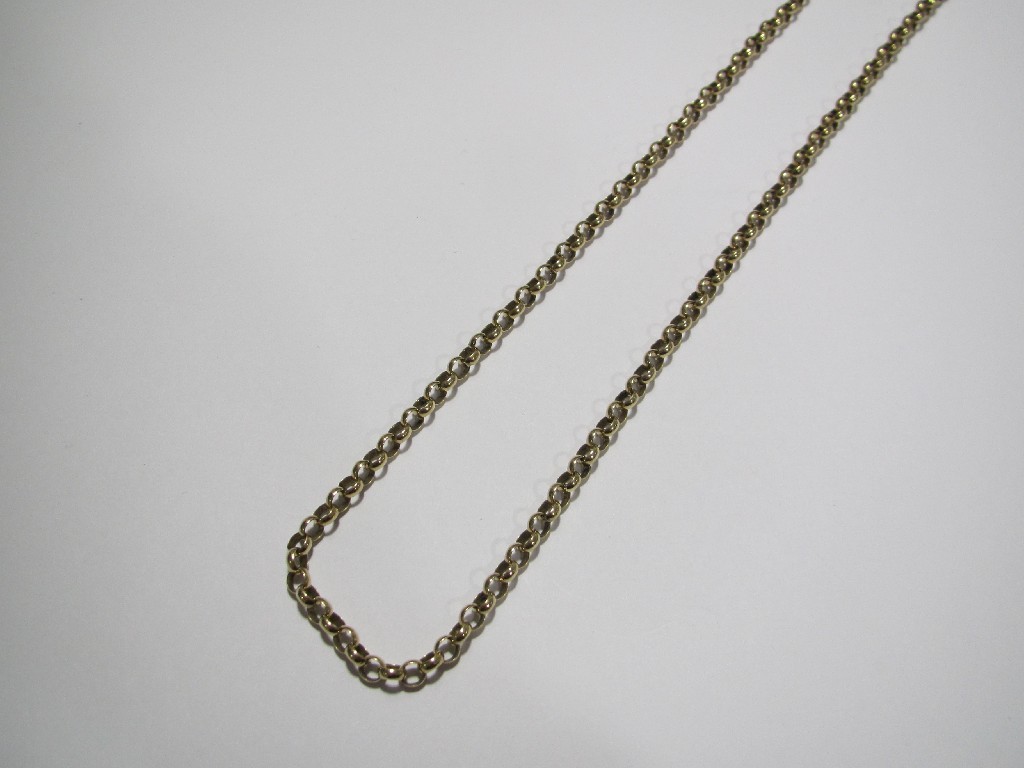 Appraisal: ct gold belcher style chain gms