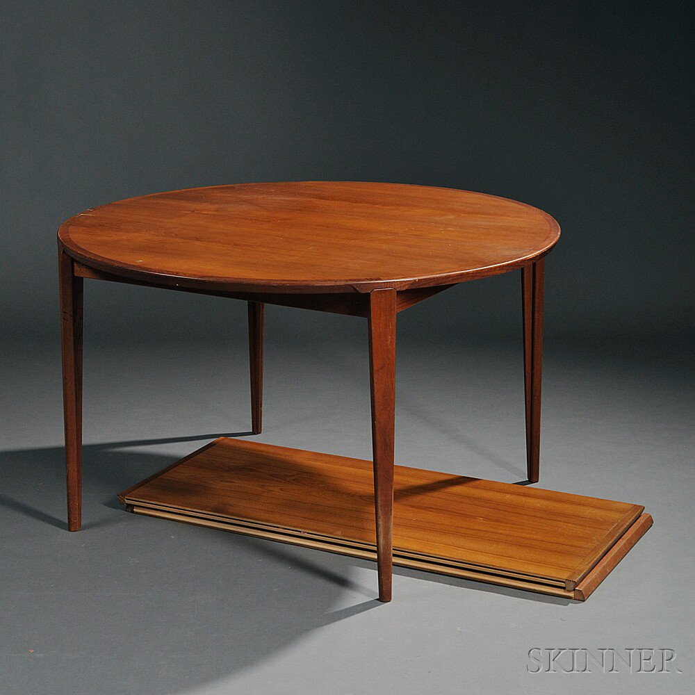 Appraisal: Henry Rosengren Hansen Teak Dining Table Brande M belindustri Denmark