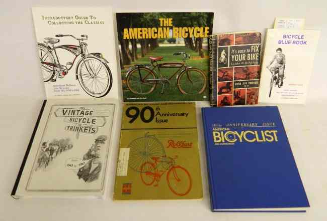 Appraisal: Library of bicycle books including '' th anniversary issue'' American