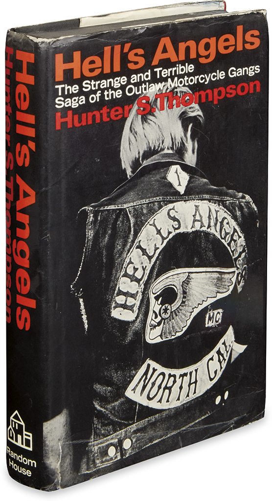 Appraisal: THOMPSON HUNTER S Hell's Angels vo publisher's cloth stamped in