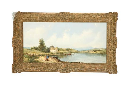 Appraisal: LANDSCAPE SIGNED A VICKERS MOST LIKELY ALFRED H VICKERS BRITISH