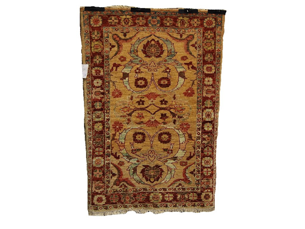 Appraisal: Agra Pakistan rug contemporary