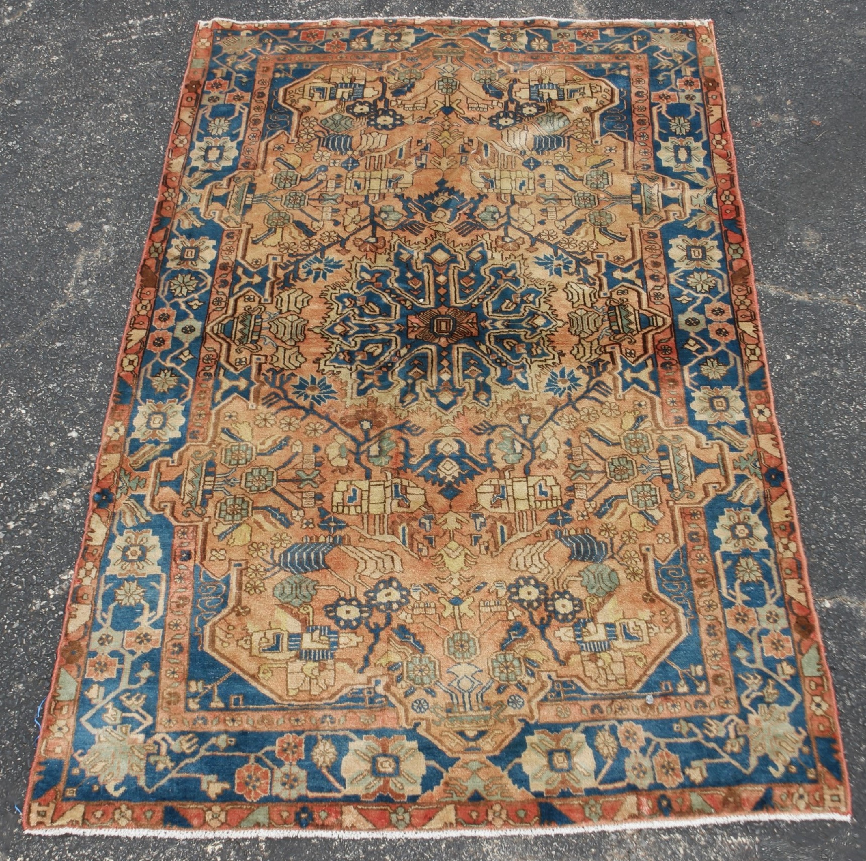 Appraisal: ORIENTAL RUG ' X ' NAHAVAND Oriental Rug ' X