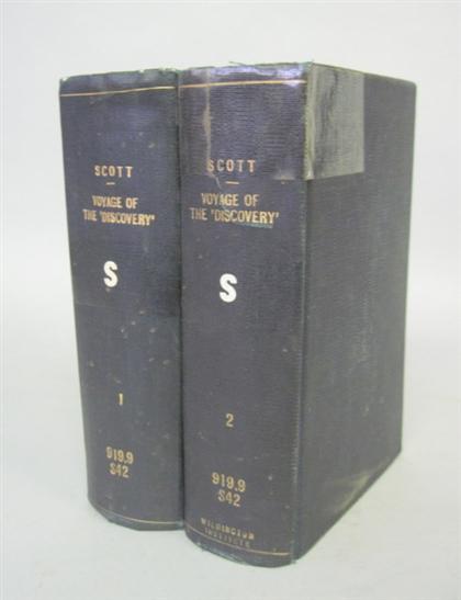 Appraisal: vols Scott Robert F Capt The Voyage of 'The Discovery