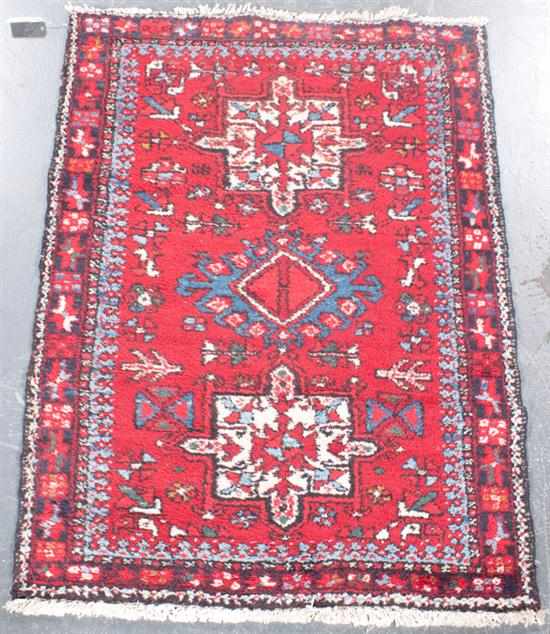 Appraisal: Karaja rug Iran circa x Estimate - Good condition