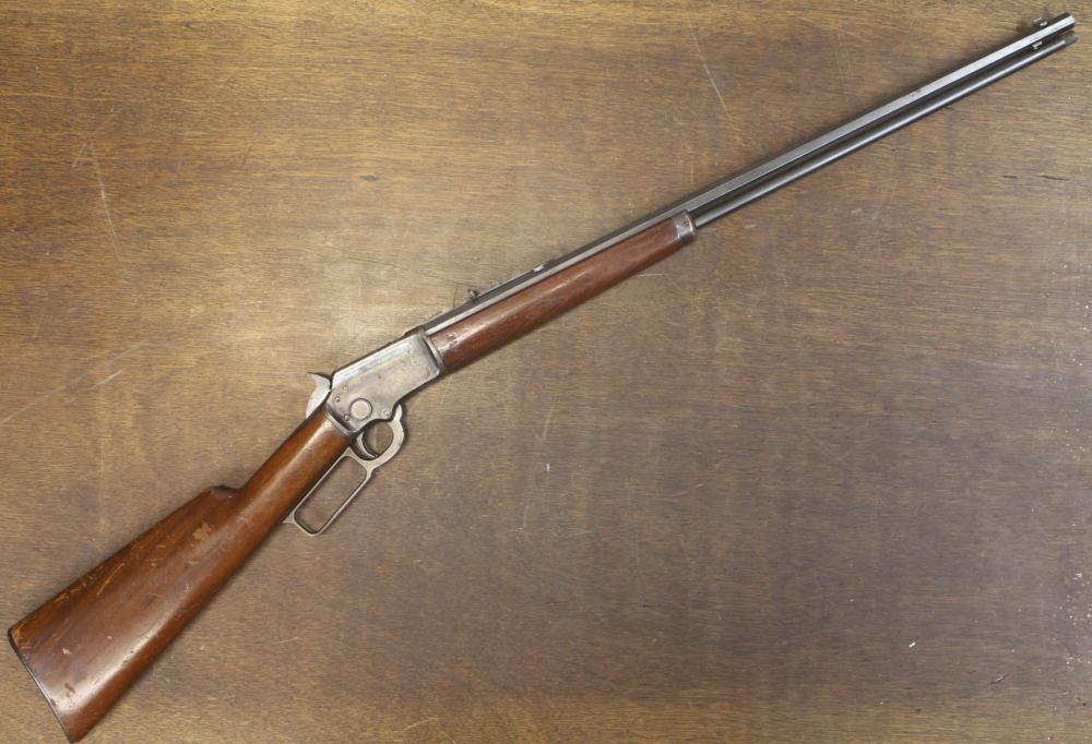 Appraisal: MARLIN MODEL LEVER ACTION RIFLE lr caliber octagonal barrel blued