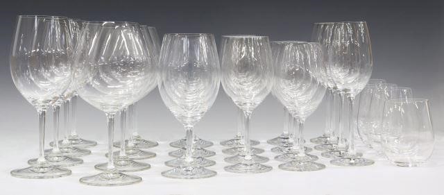 Appraisal: lot of Riedel colorless glass stemware including Cabernet Merlot glasses