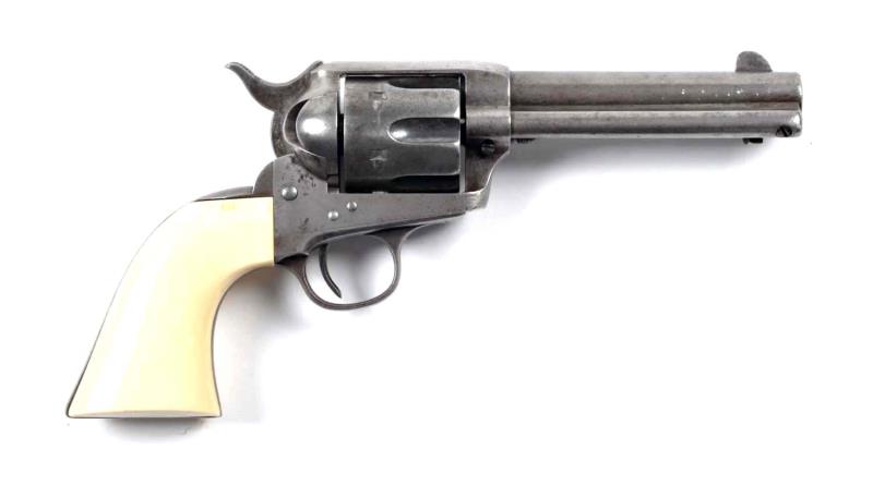 Appraisal: Colt S A A Revolver Serial This fine Colt was