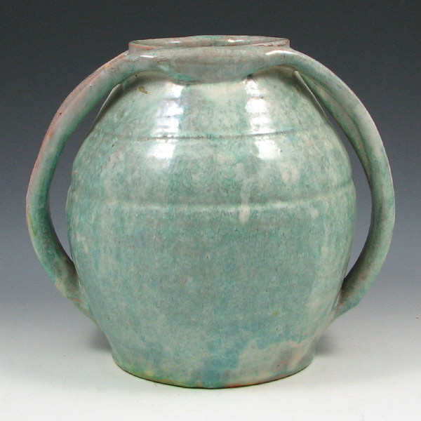 Appraisal: Southern Pottery A R Cole Apothecary Vase A R Cole