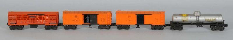 Appraisal: Lot of Lionel Freight Cars Description Post-war Includes Sunoco tank