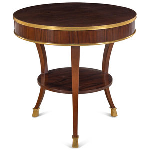 Appraisal: A Baker Rosewood and Parcel Gilt Side Table th Century