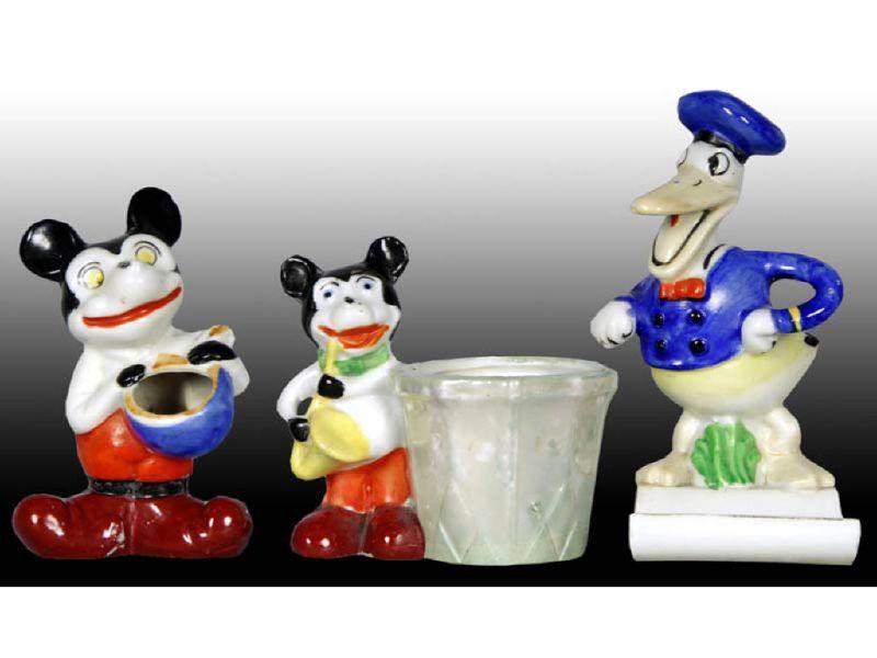 Appraisal: Lot of Japanese Disney Character Figures Description '' - ''