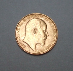 Appraisal: An Edward VII half sovereign