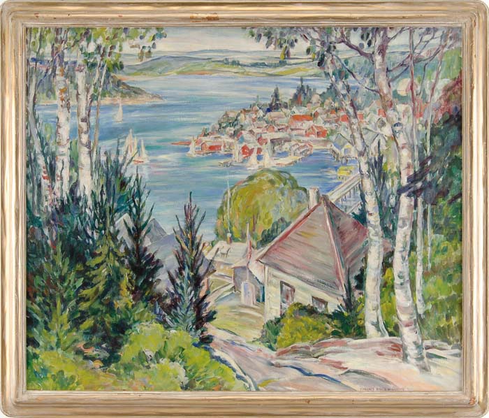 Appraisal: FLORENCE WHITE WILLIAMS American - THE WHITE SPARKLE OF BOOTHBAY