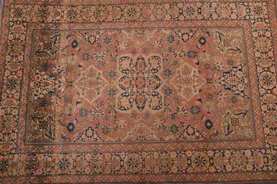 Appraisal: PERSIAN KASHAN RUG - ft in x ft in