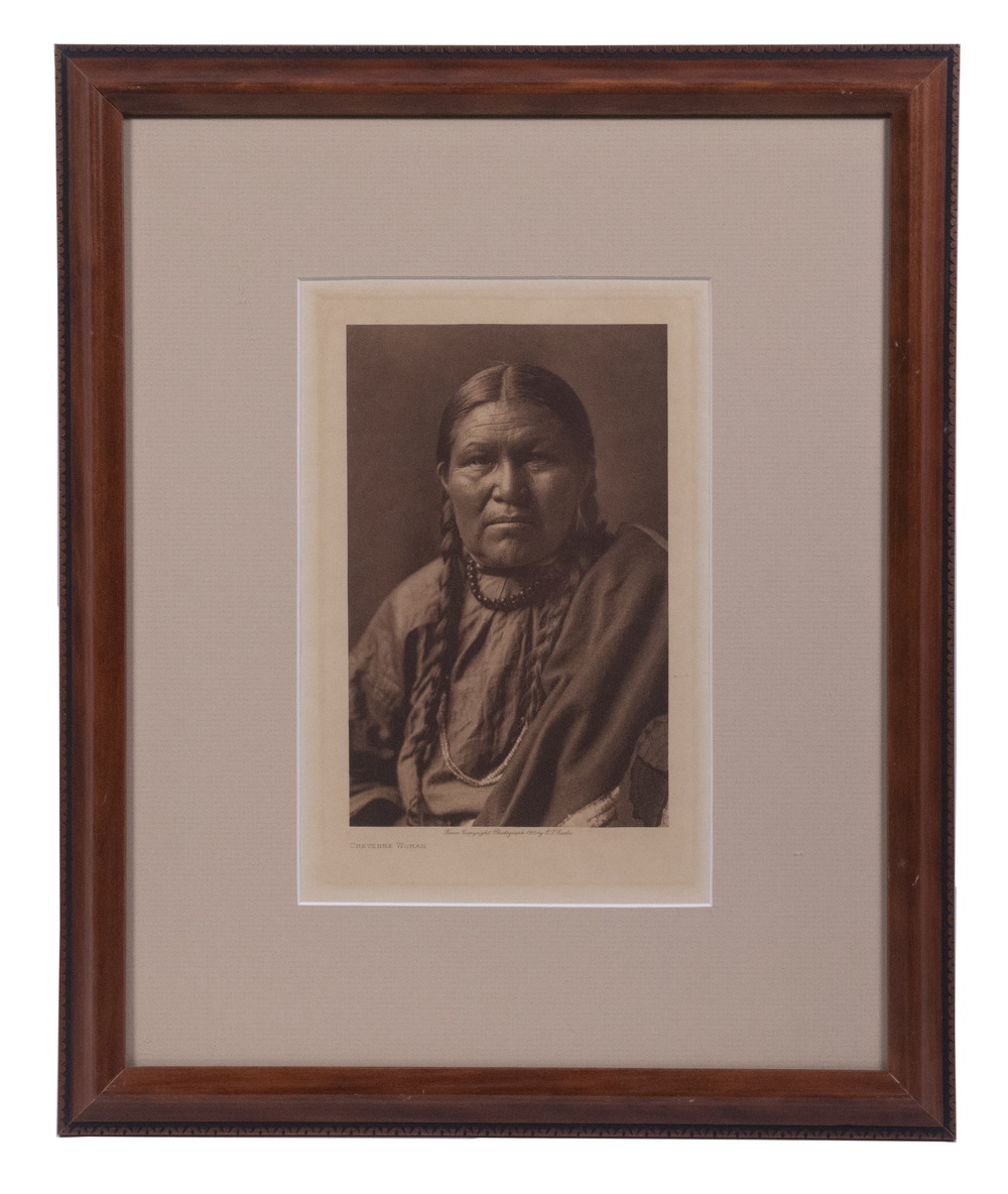 Appraisal: EDWARD SHERRIFF CURTIS AZ NM - Cheyenne Woman E S