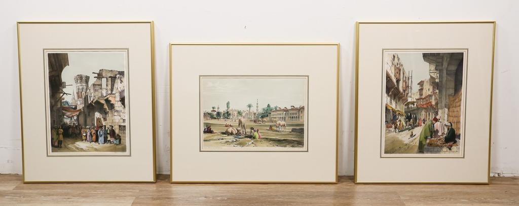 Appraisal: After Owen B Carter British - lithographs by J C