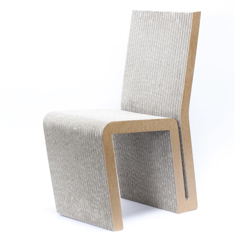 Appraisal: Vitra Design Frank Gehry Easy Edges currogated cardboard chair