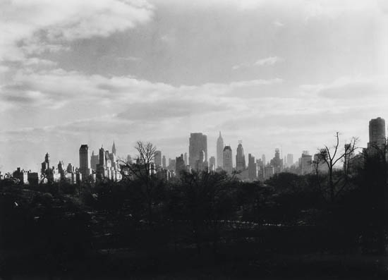 Appraisal: GOTTSCHO SAMUEL - View of New York City Silver print