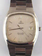 Appraisal: A gent's stainless steel quartz Omega Seamaster wristwatch