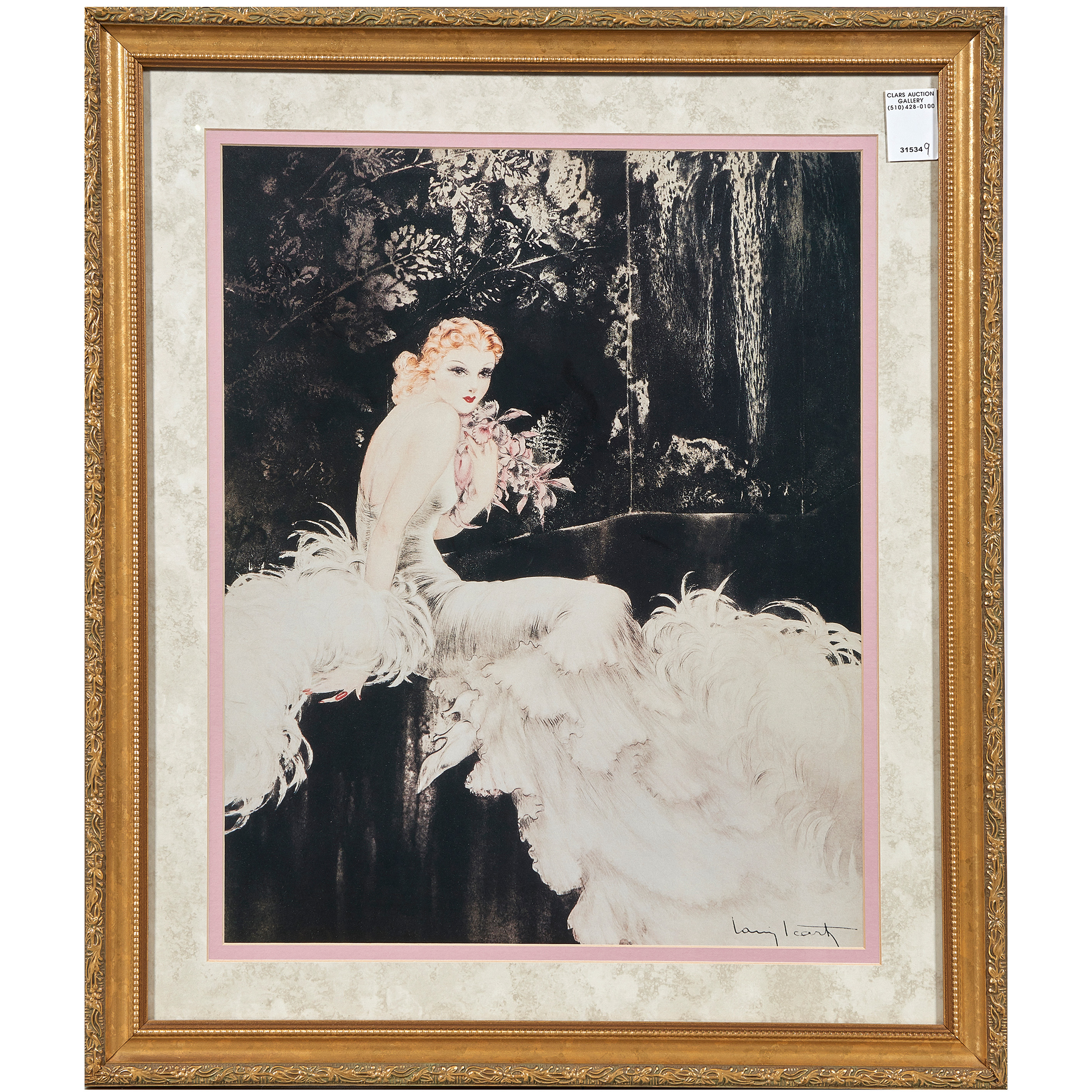 Appraisal: PRINT AFTER LOUIS ICART After Louis Icart French - Seated