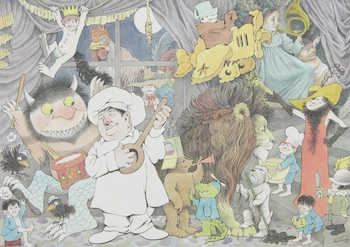 Appraisal: Maurice Sendak American Contemporary A photolithographic poster Maurice Sendak hand