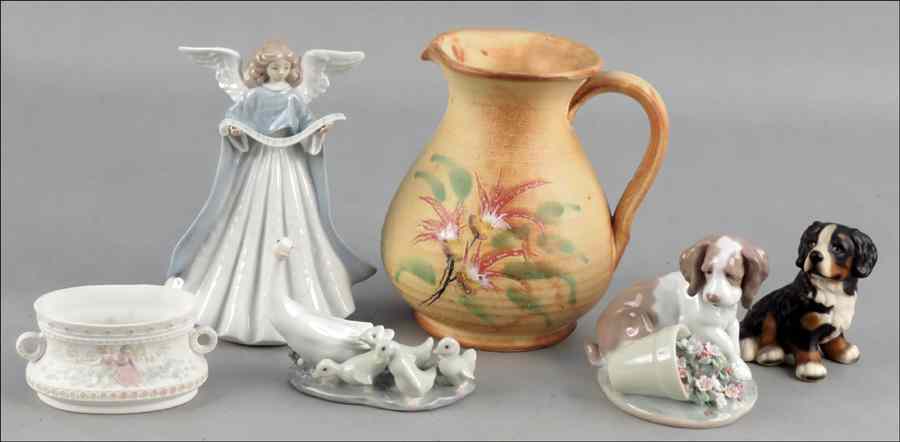 Appraisal: LLADRO PORCELAIN FIGURE OF 'IT WASN'T ME' Together with a