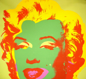 Appraisal: After Andy Warhol - - Marilyn Monroe after the original