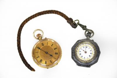 Appraisal: A lady's k gold cased open faced pocket watch case