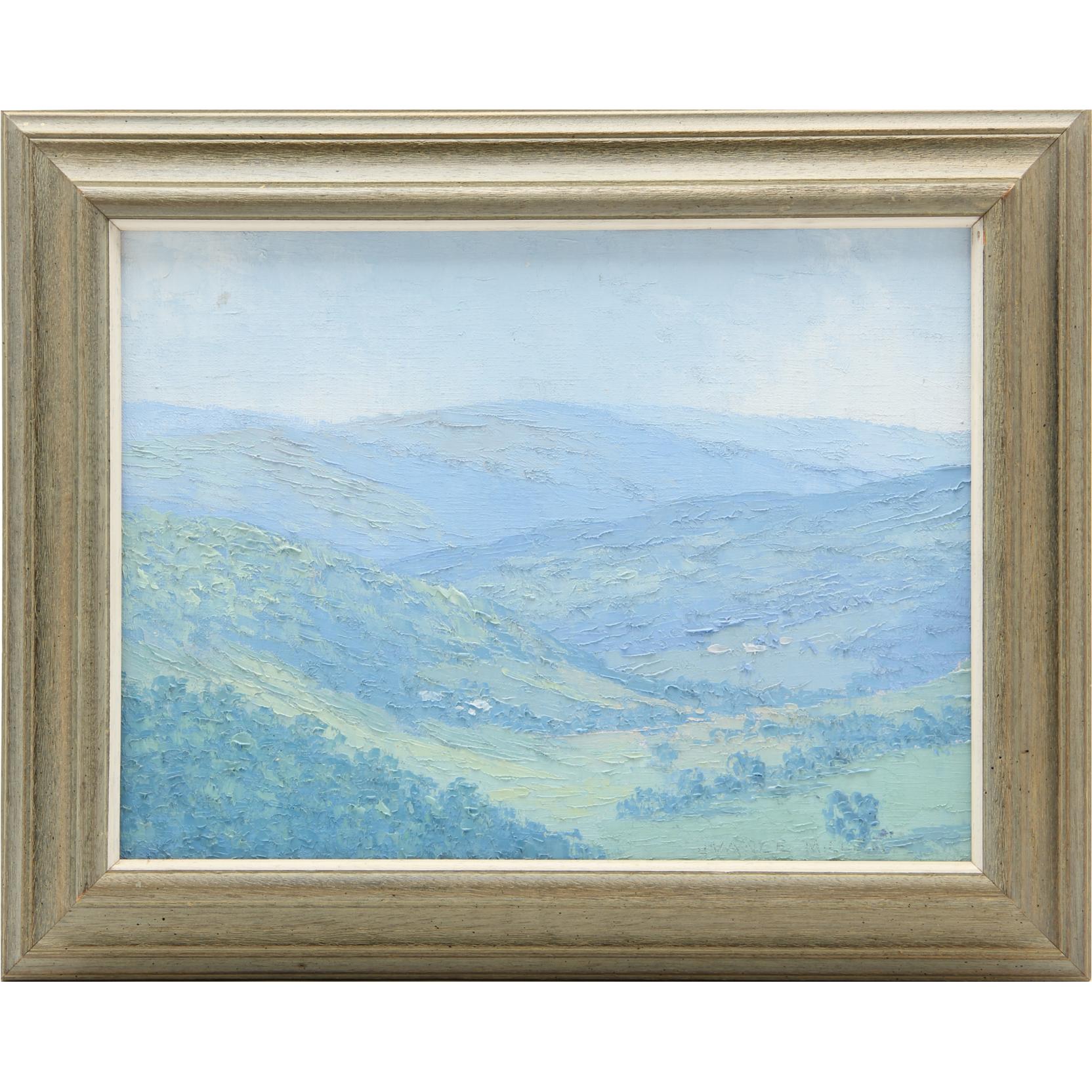 Appraisal: J Vance Miller VA - Summer Haze oil on canvas