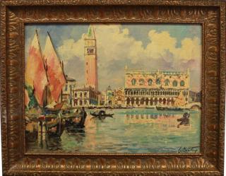 Appraisal: Signed Early th C O C San Marcos Italy Signed