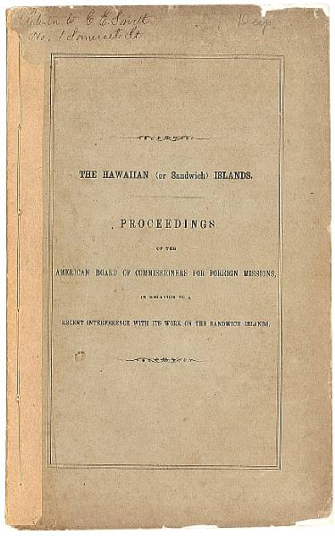 Appraisal: MISSIONARIES Proceedings of the American Board of Commissioners for Foreign