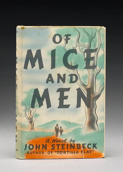 Appraisal: STEINBECK JOHN Of Mice and Men New York Covici Friede