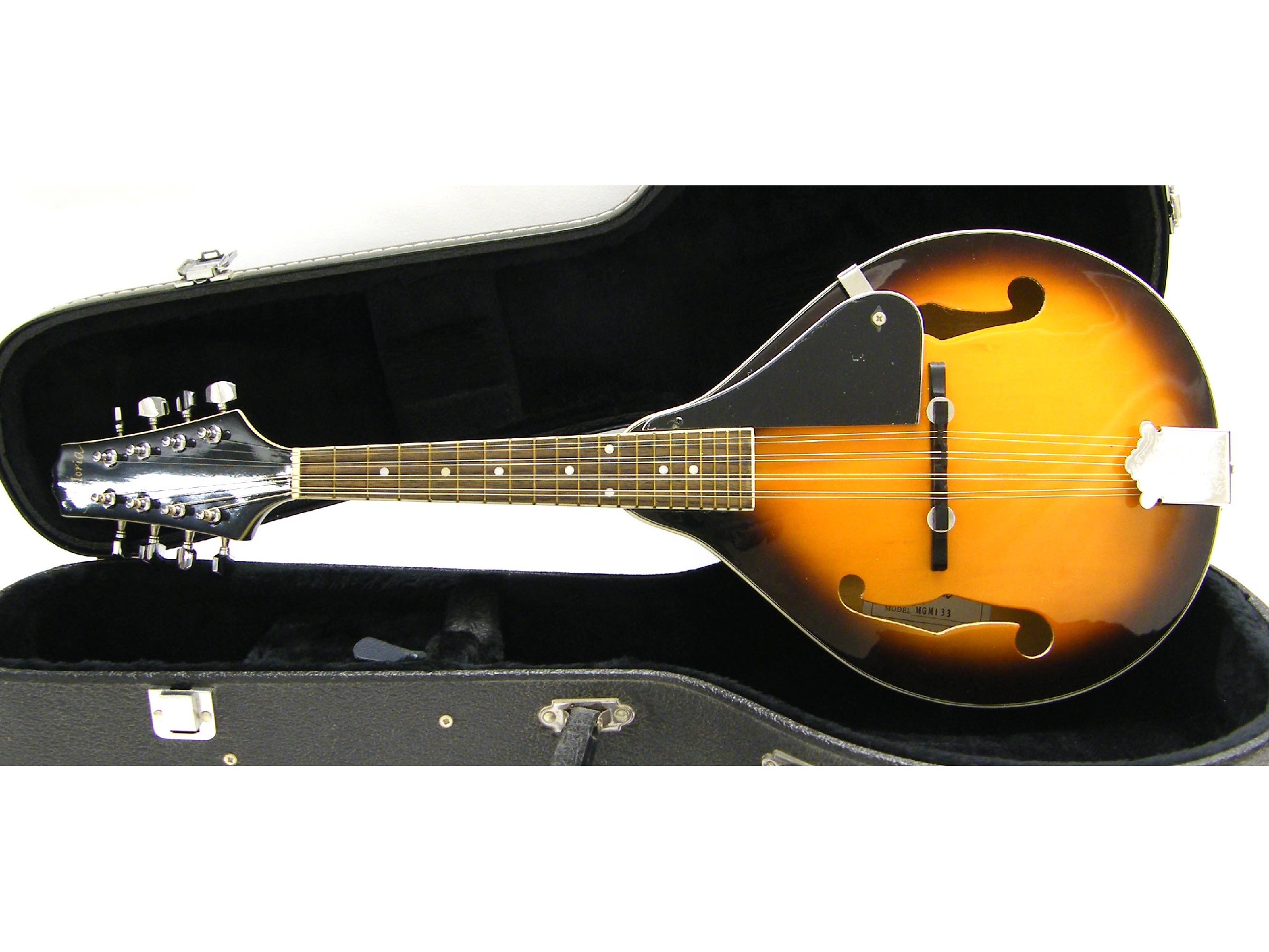 Appraisal: Antoria MGM pear shaped mandolin sunburst finish hard case