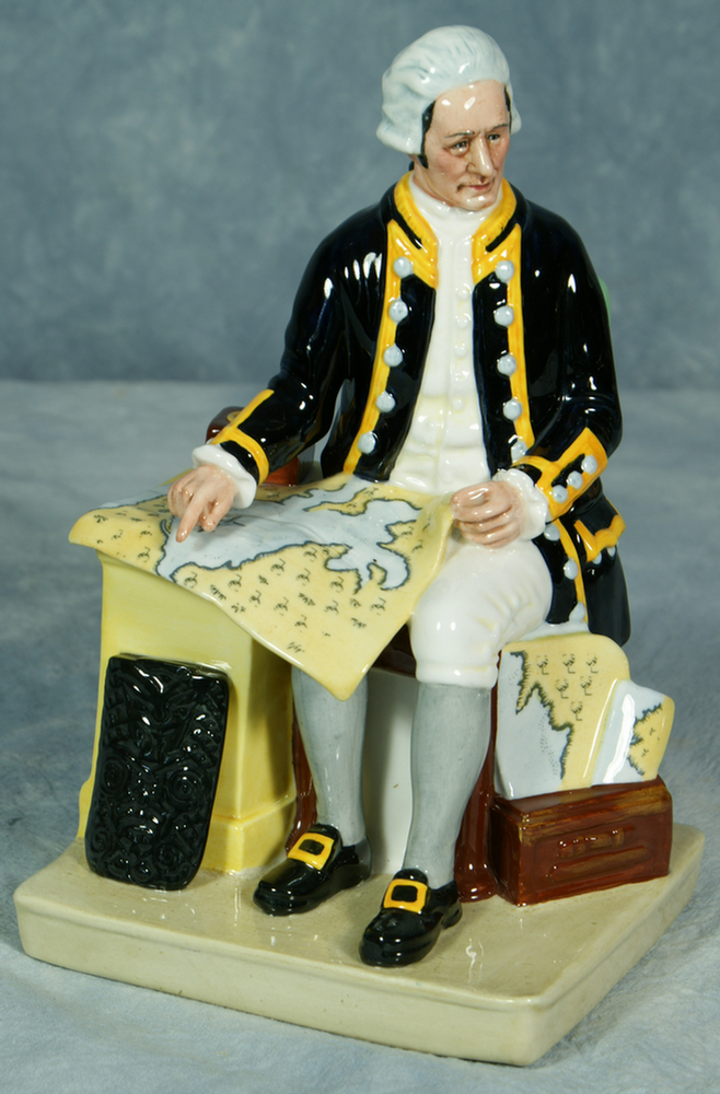 Appraisal: Royal Doulton figurine HN Captain Cook no damage tall Estimate