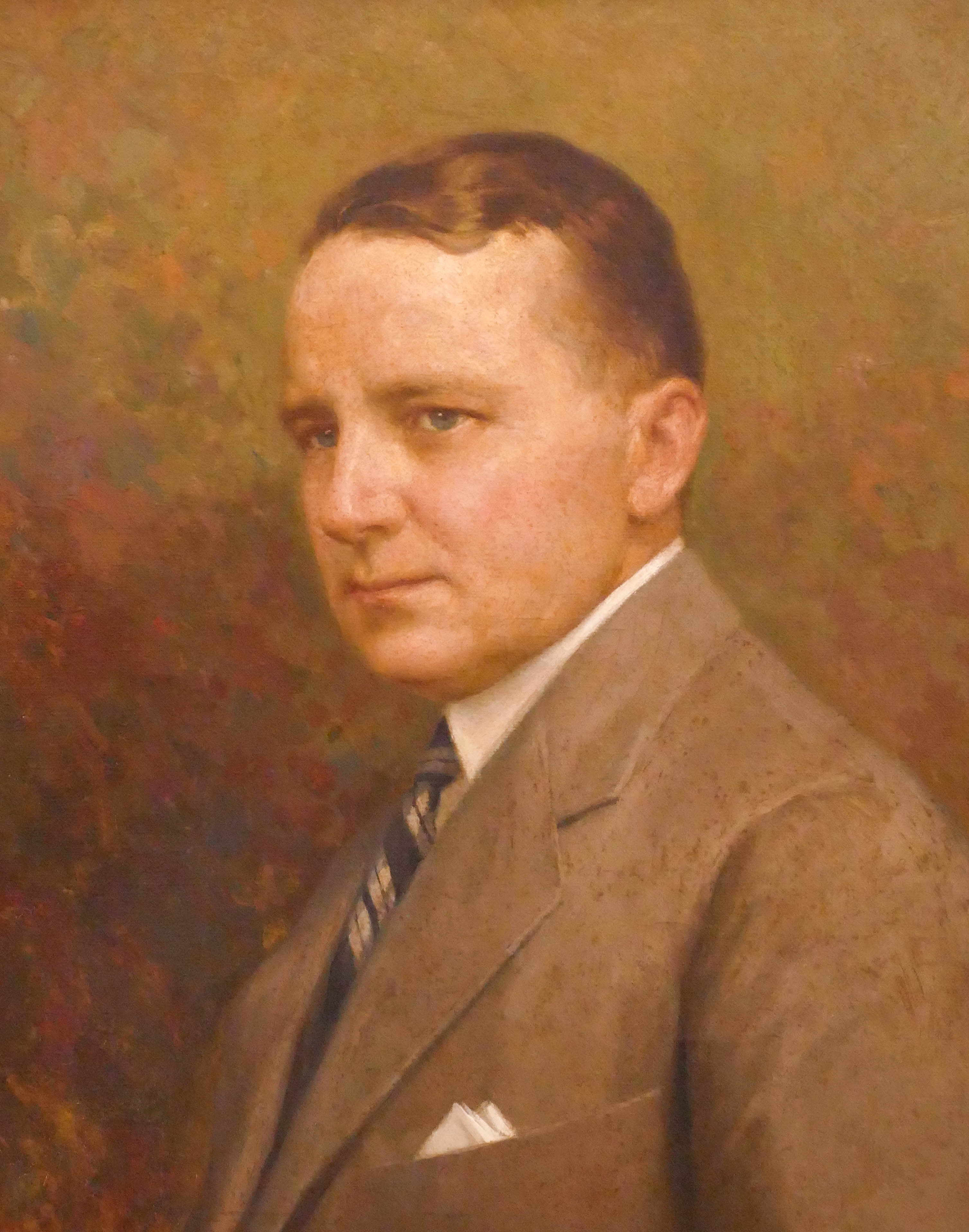 Appraisal: Fernando Amorsolo - Philippines ''Portrait of a Gentleman'' Oil on