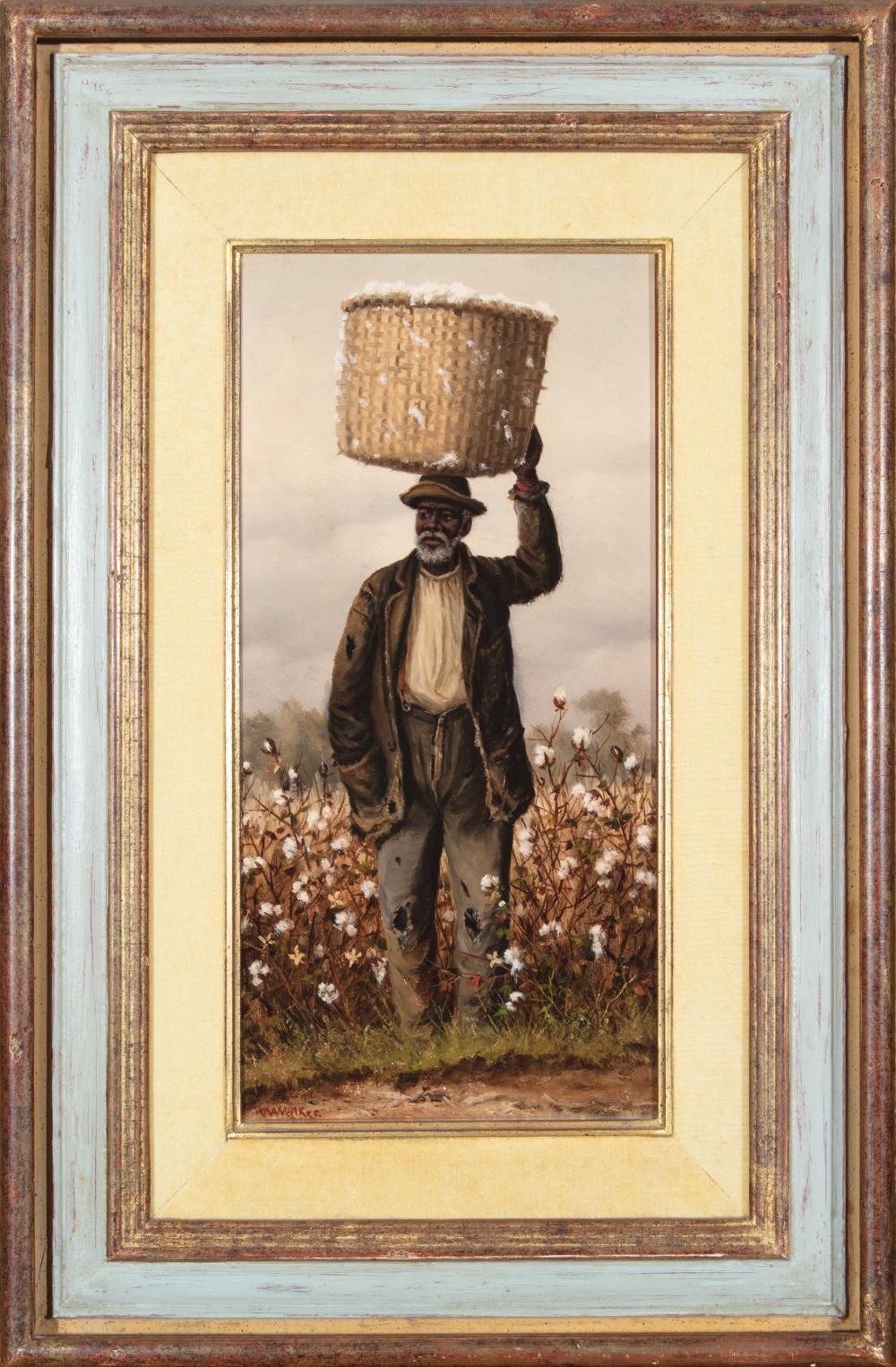 Appraisal: William Aiken Walker American South Carolina - Cotton Picker in