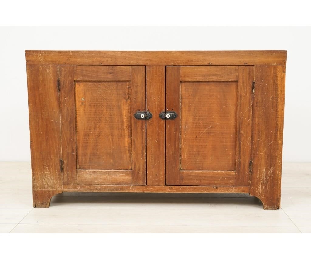 Appraisal: Country pine dry sink circa h x w x d