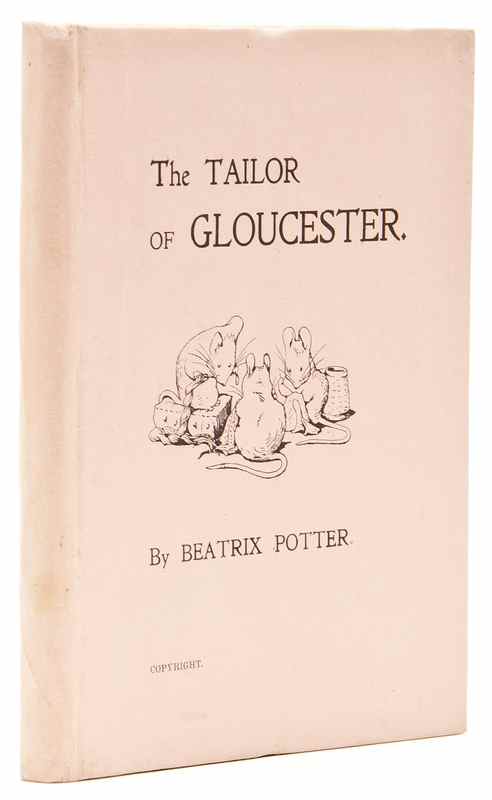 Appraisal: Potter Beatrix The Tailor of Gloucester first edition one of