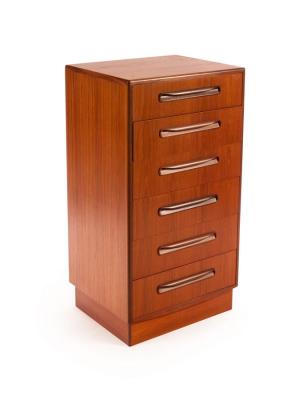 Appraisal: G-Plan a Fresco teak chest of six drawers cm high