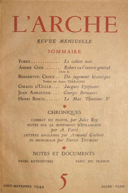 Appraisal: vols wrappers Jean Cocteau Andre Gide Cocteau Jean Le Mystere