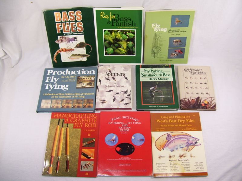 Appraisal: Books on Fly Tying Fishing Includes Fly Fishing for Smallmouth