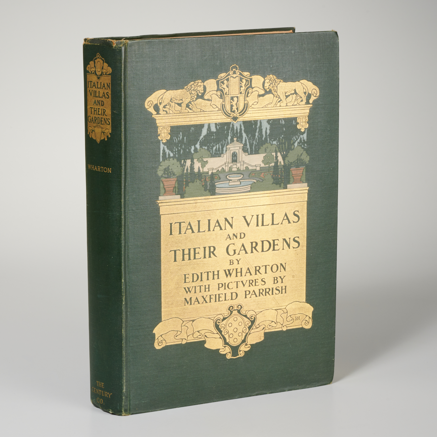 Appraisal: EDITH WHARTON MAXFIELD PARISH ITALIAN VILLAS Edith Wharton Italian Villas