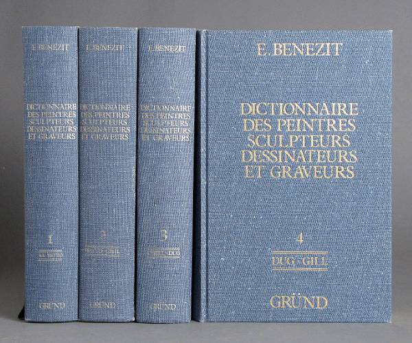 Appraisal: BENEZIT EMMANUEL-CHARLES Dictionnaire Critique et Documentaire des Peintres Sculpteurs Dessinateurs