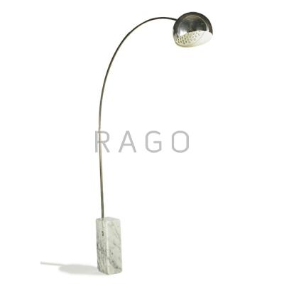 Appraisal: P AND A CASTIGLIONI FLOS Arco floor lamp Italy s