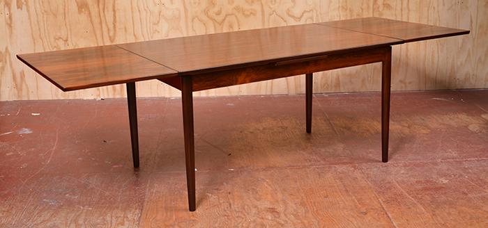 Appraisal: OMAN JUN BRAZILIAN ROSEWOOD EXTENSION TABLE