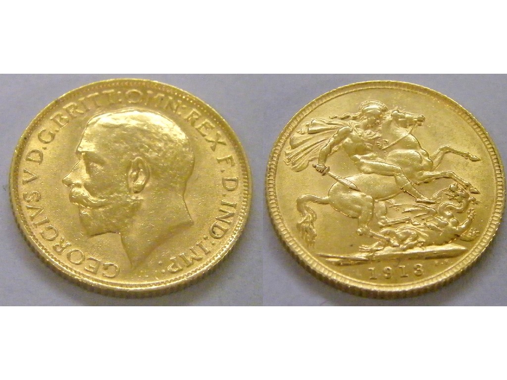 Appraisal: gold Sovereign coin gm