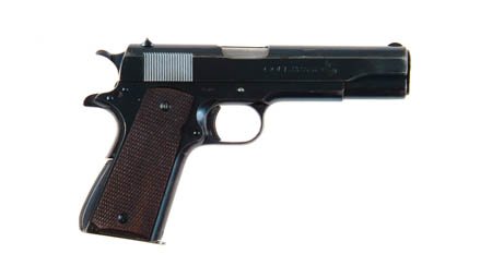 Appraisal: PRE-WAR COLT GOVERNMENT MODEL SUPER SEMI-AUTO PISTOL Cal Super SN